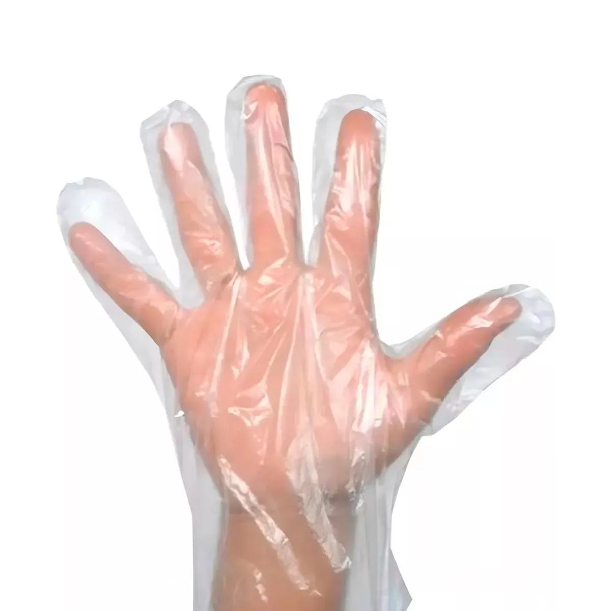 LUVA PLASTICA NAO ESTERIL - MEDIX -100UND - Imagem 2