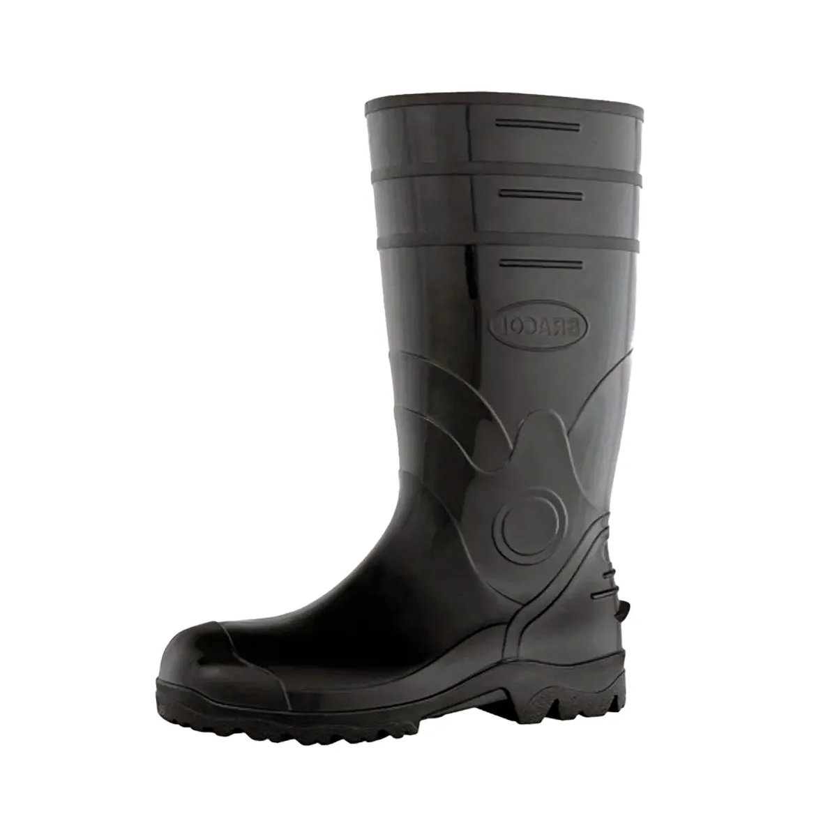BOTA PVC CANO LONGO C/FORRO C/BICO AÇO CA 35223 - BRACOL - Imagem 2
