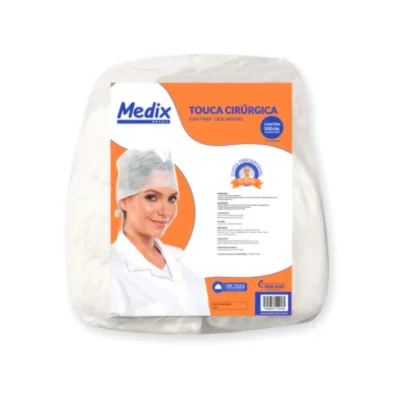 TOUCA CIRURGICA DESCARTAVEL COM TIRAS - MEDIX