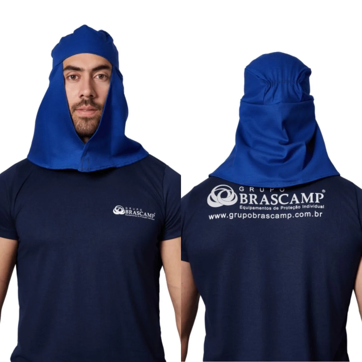 TOUCA ARABE BRIM SOLDADOR SEM ABA VELCRO E ELASTICO CA 49731 - BRASCAMP