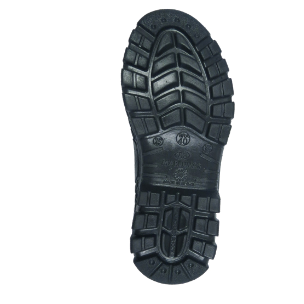 BOTINA NOBUCK CADARÇO B/PLASTICO PRIME MARROM 50B26-CB-BP CA 45611 - MARLUVAS - Imagem 4