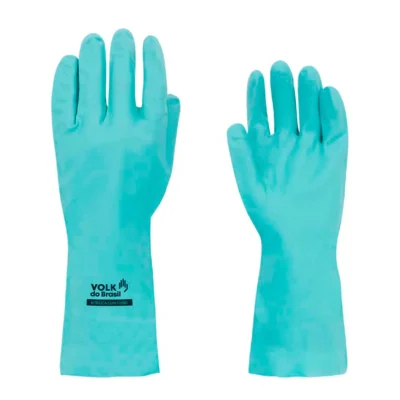 LUVA NITRILICA SLIM S/ FORRO VERDE CA 38975 - VOLK