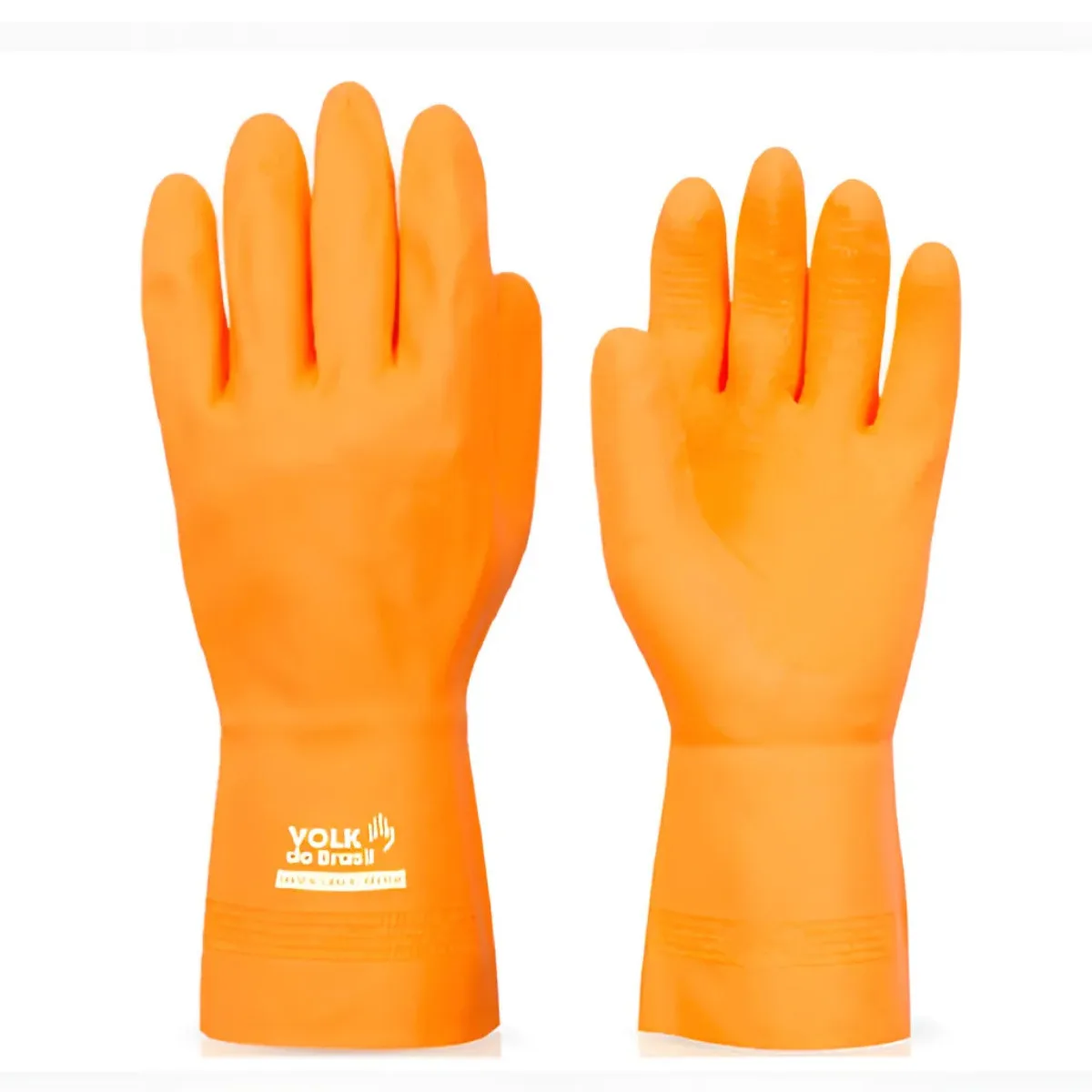 LUVA LATEX LARANJA REFORCADA CA 37815 - VOLK